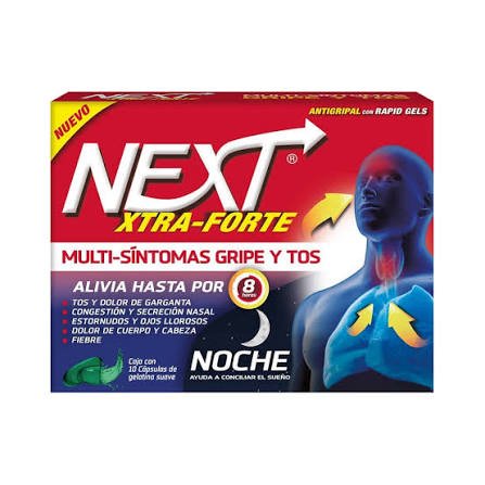 NEXT 10 CAPSULAS NOCHE