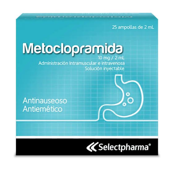 Metoclopramida x25 ampollas selectpharma