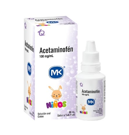 Acetaminofen mk gotas ml