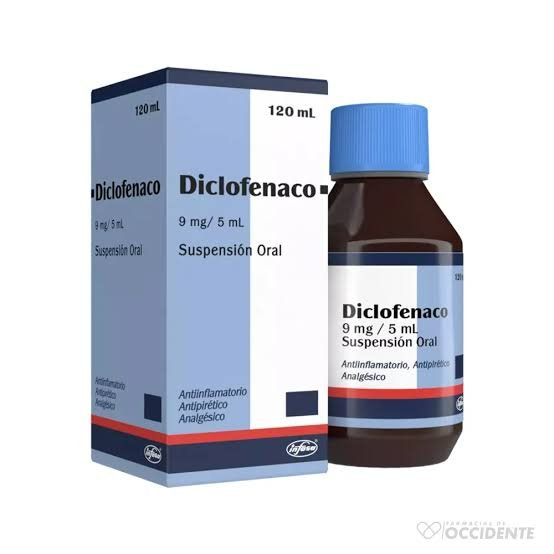 Diclofenaco suspensión 120mL Infasa
