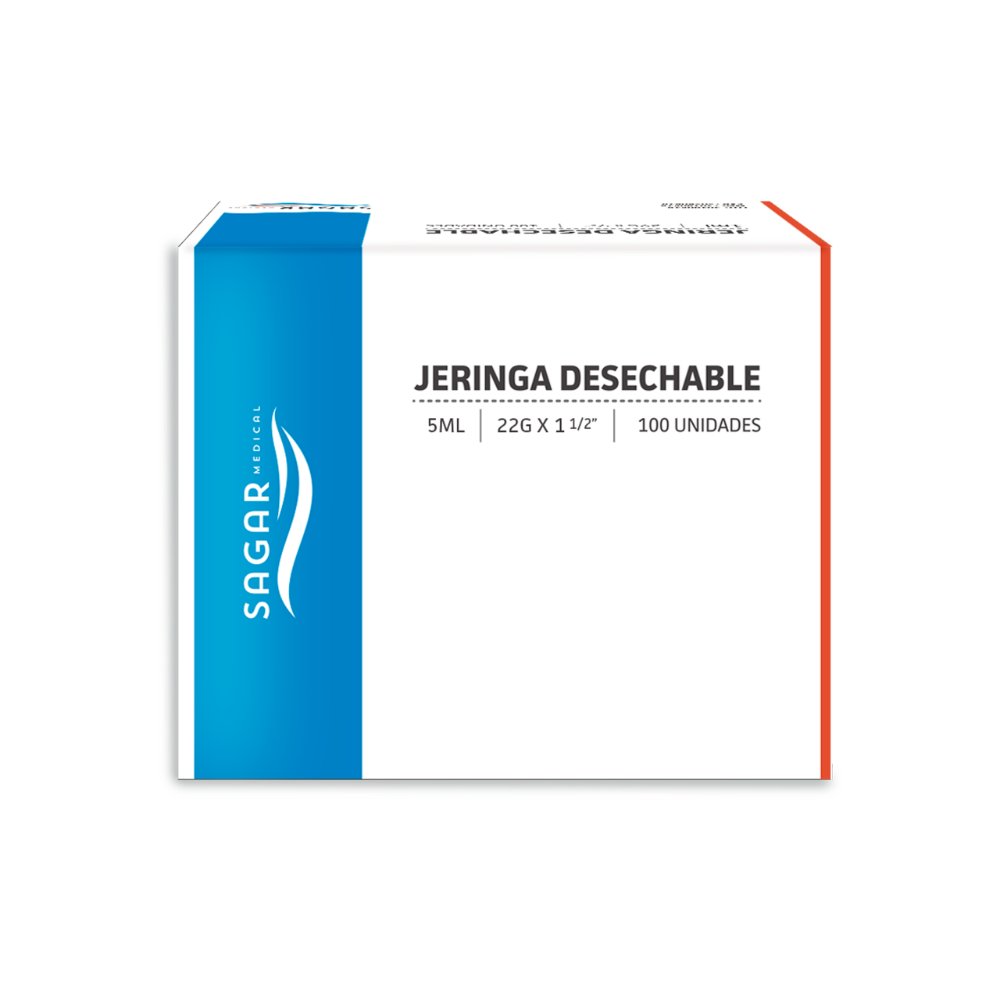 Caja de Jeringas 5mL sagar