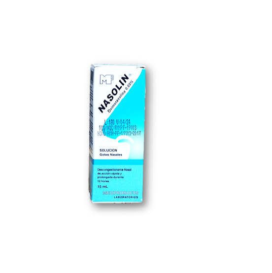 Nasolin gotas  (oximetazolina 0.05%)