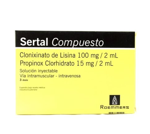 Sertal Inyectado x3 dosis