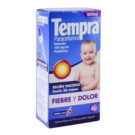 tempra gotas de 100ml