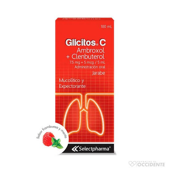 Glicitos C Jarabe (Ambroxol + Clembuterol)