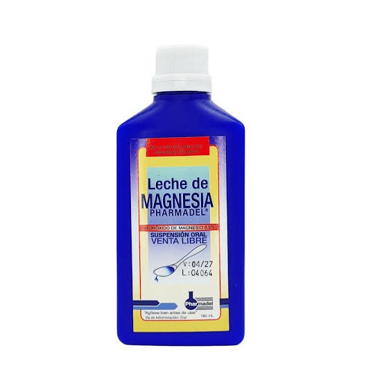 leche de magnesia 180ml pharmadel