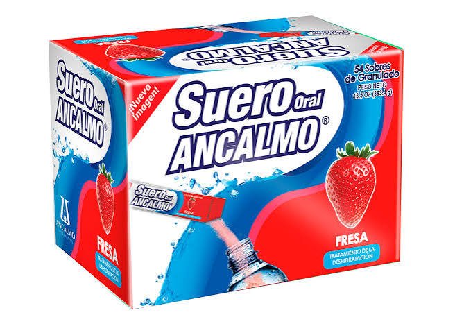 SUERO ANCALMO FRESA X54 SOBRES
