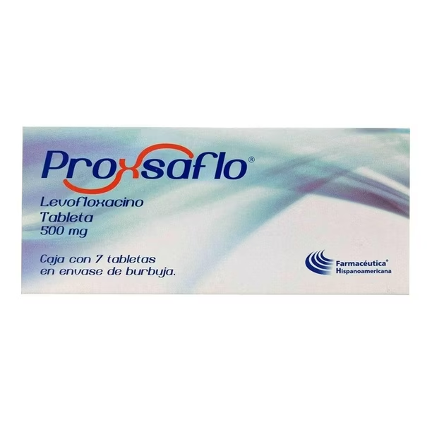Proxsaflo x7 tabletas (Levofloxacina)