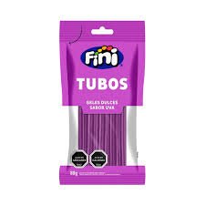 Tubos de uva 80g