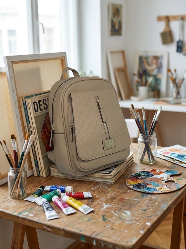 MOCHILA MARCO XENIA / BEIGE