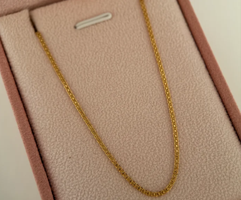 CADENA MINI CHINA UN CARRIL 1.4MM ORO AMARILLO ITALY 18K 45CM - 2,53GR