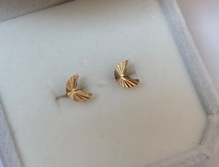 TOPOS LUNA DIAMANTADA ORO AMARILLO COL 18K - 0,6GR