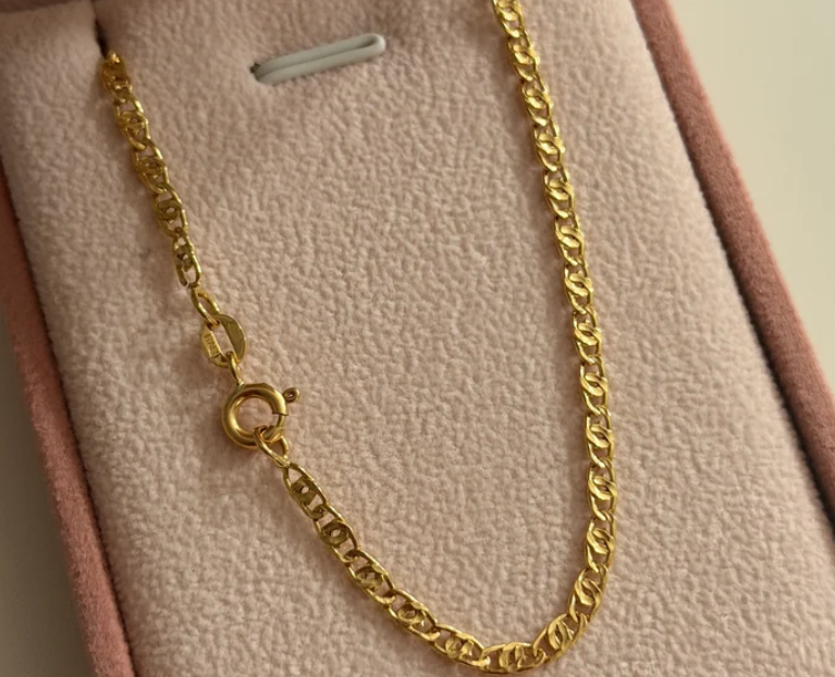 CADENA GARIBALDI 2.7MM ORO AMARILLO ITALY 18K 60CM - 4,44GR