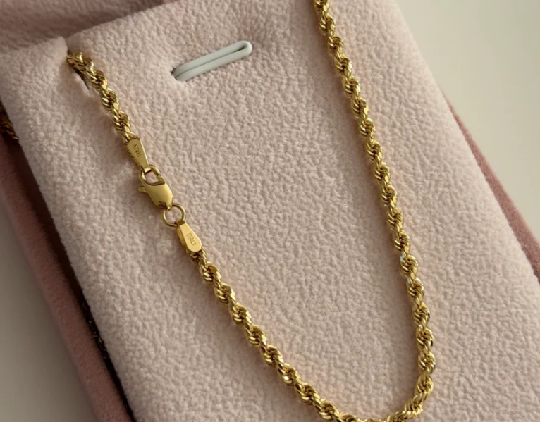 CADENA LAZO 2.5MM ORO AMARILLO ITALY 18K 45CM - 5,13GR