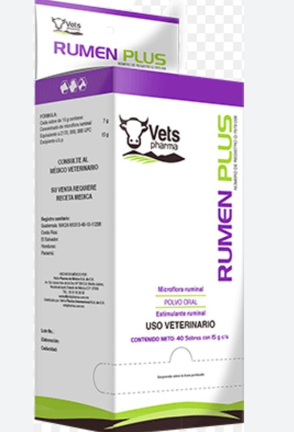 Rumen plus sobre x 5 GR