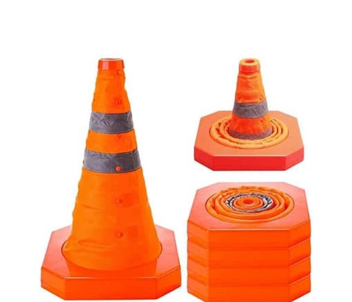CONO VIAL RETRACTIL 30CM