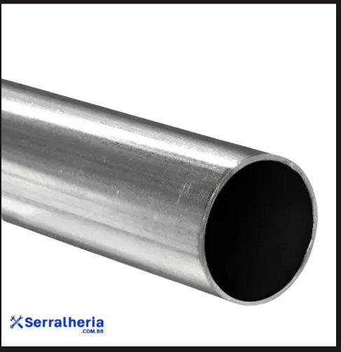 TUBO 1/2 GALVANIZADO REDONDO