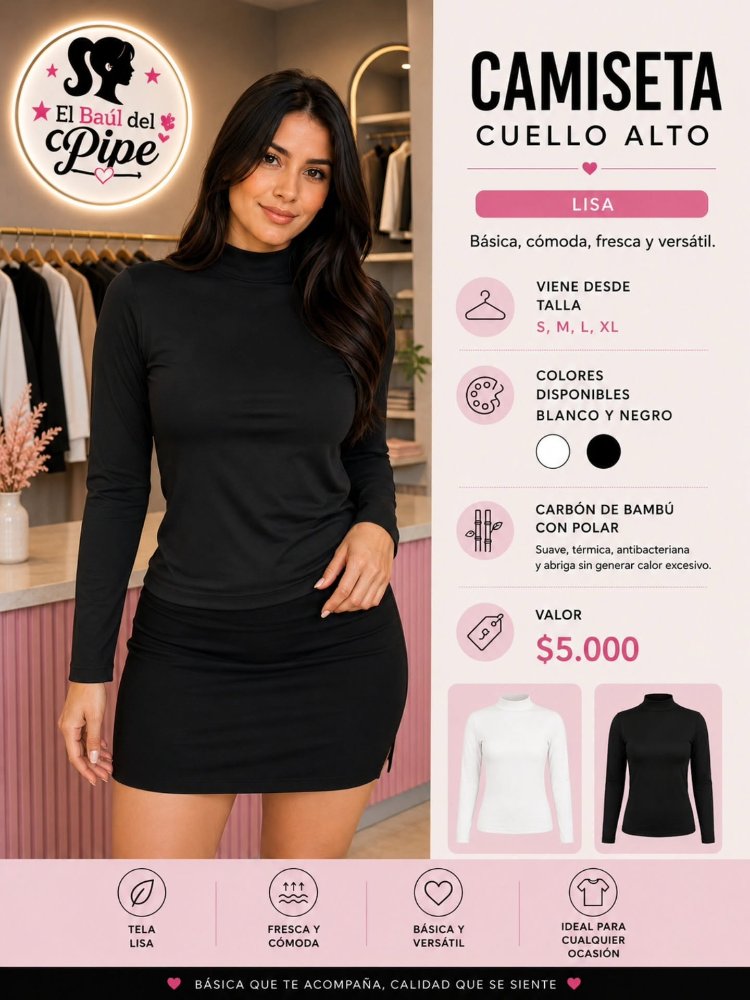 Camiseta tipo Beatle liso