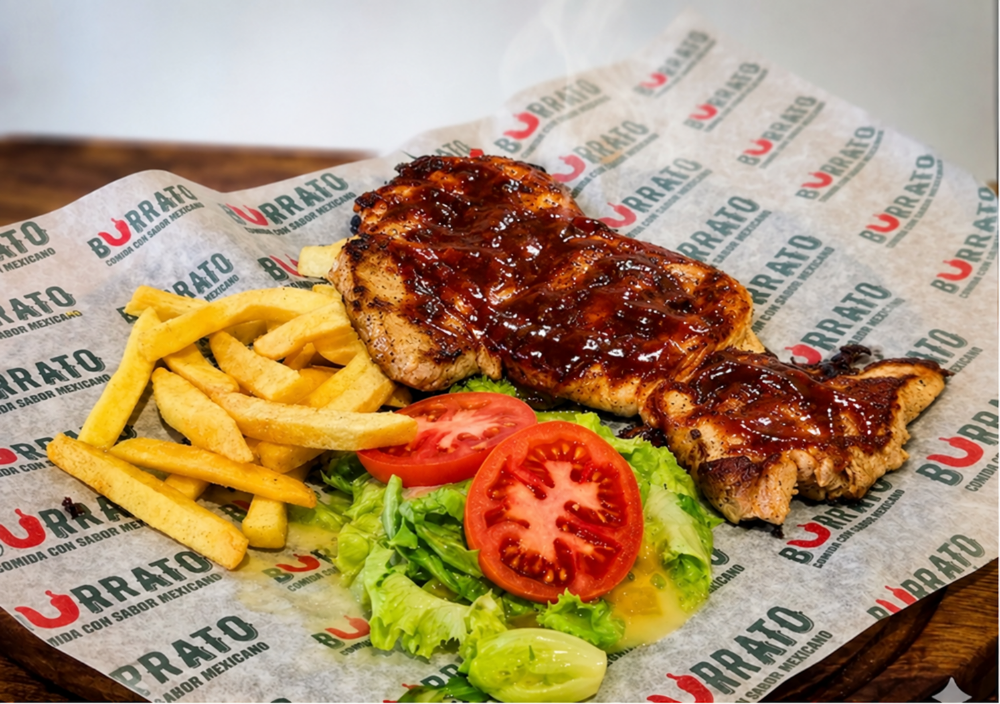 Cañón de cerdo BBQ
