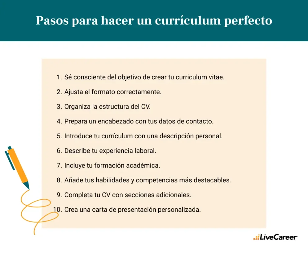Crear curriculum