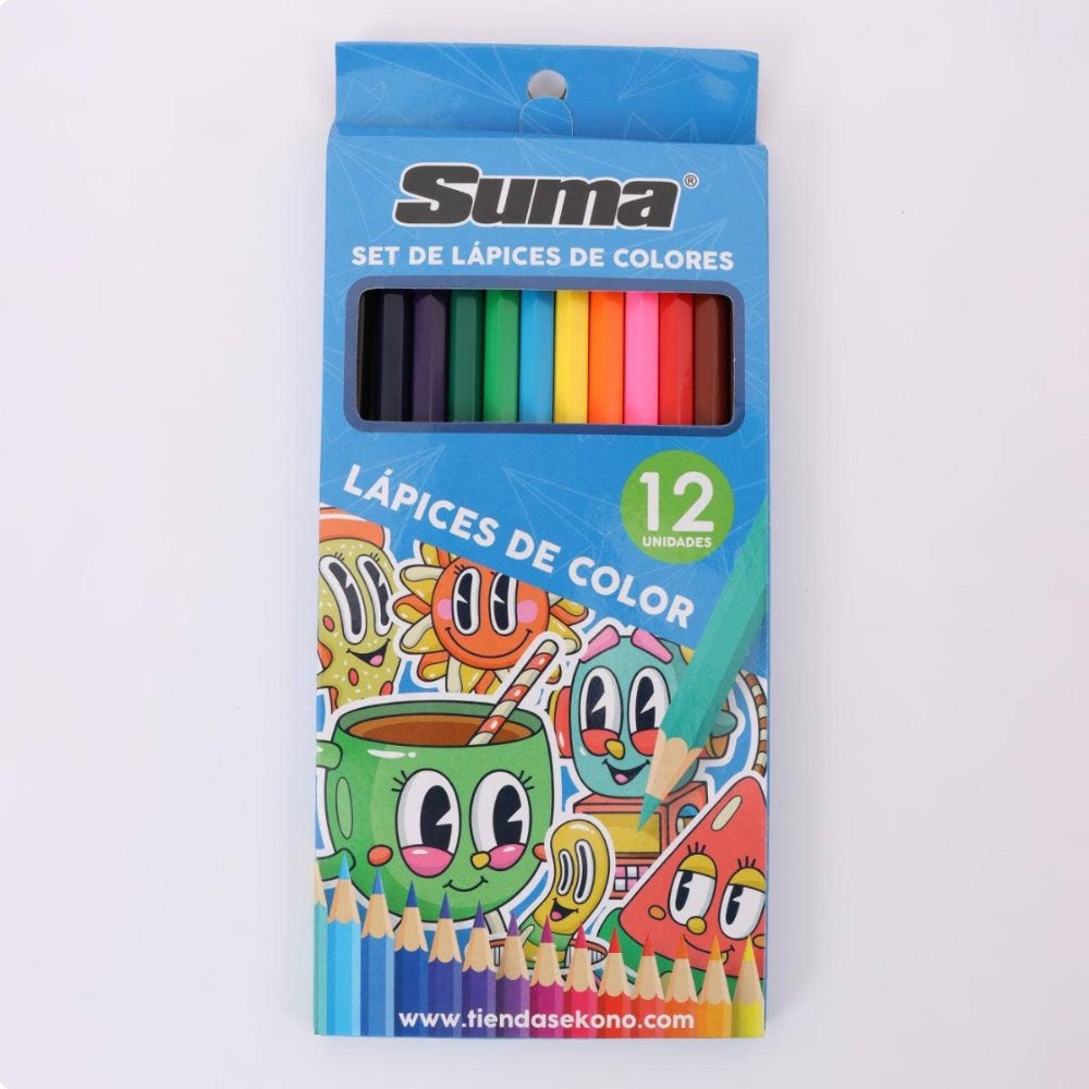 Lápices de colores 12u