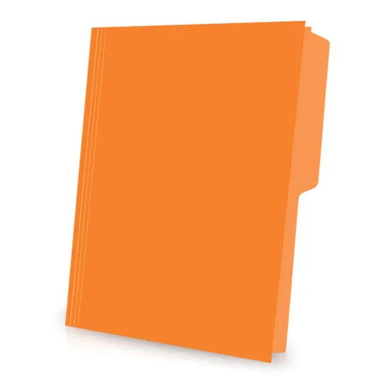 Folder anaranjado