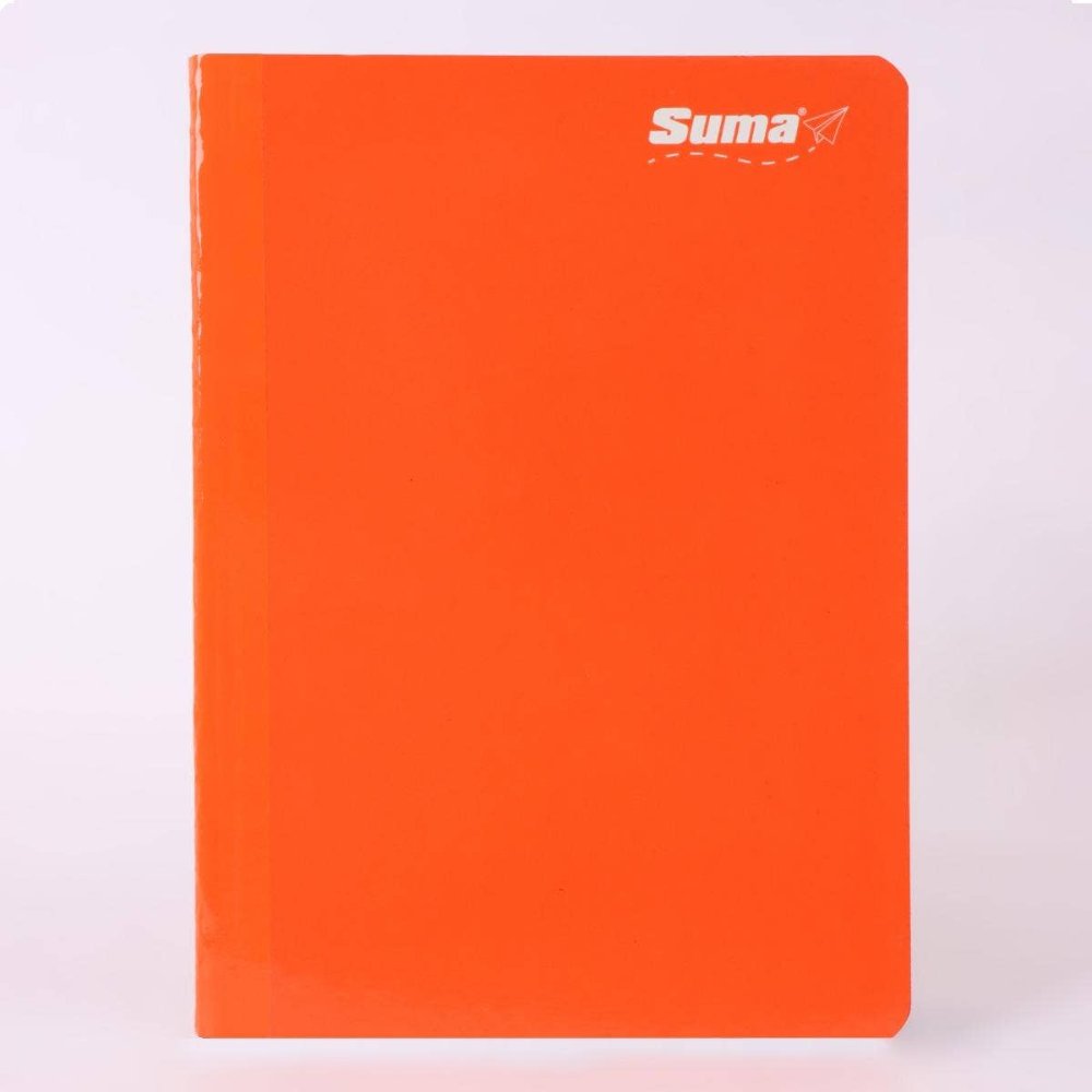 Cuaderno 100 hojas anaranjado
