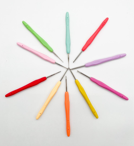 Kit de agujas de mango de silicón 0.5 a 2.75mm