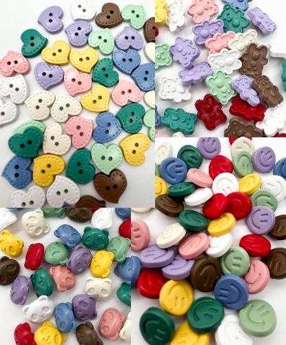 Botonones de Plastico Infantil