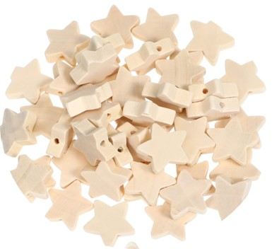 Estrelliita de Madera 2 cm