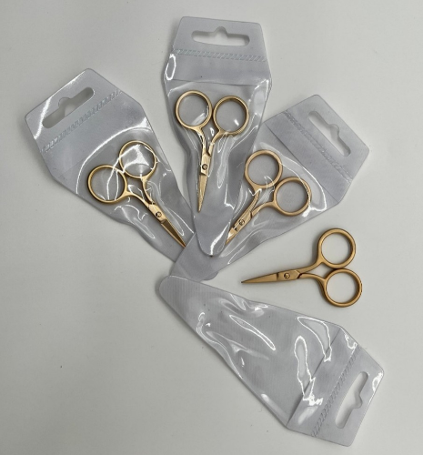 Tijera Mini Doradas