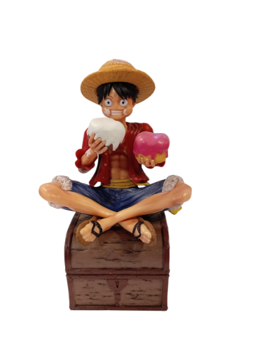 LUFFY COMIENDO