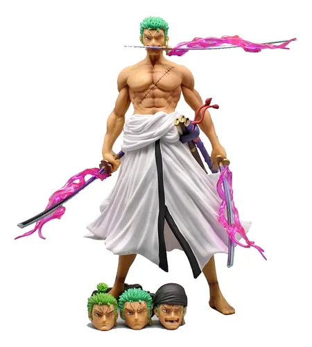 ZORO BLANCO 3 CABEZAS