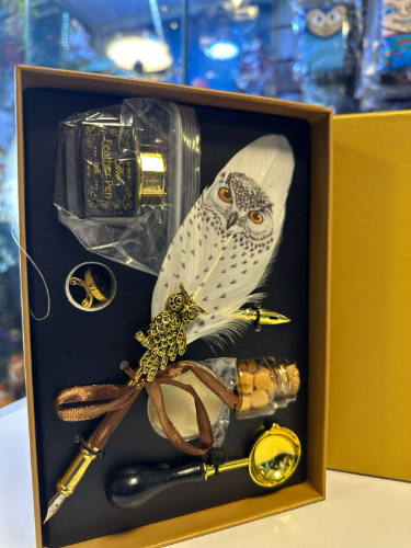 SET PLUMA BLANCA