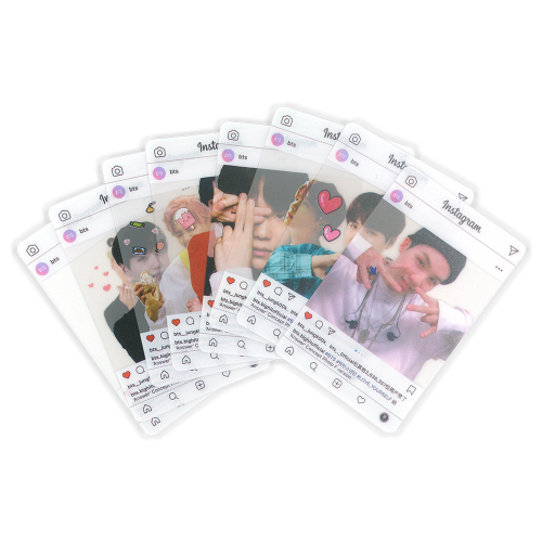 PHOTOCARD TRANSPARENTE