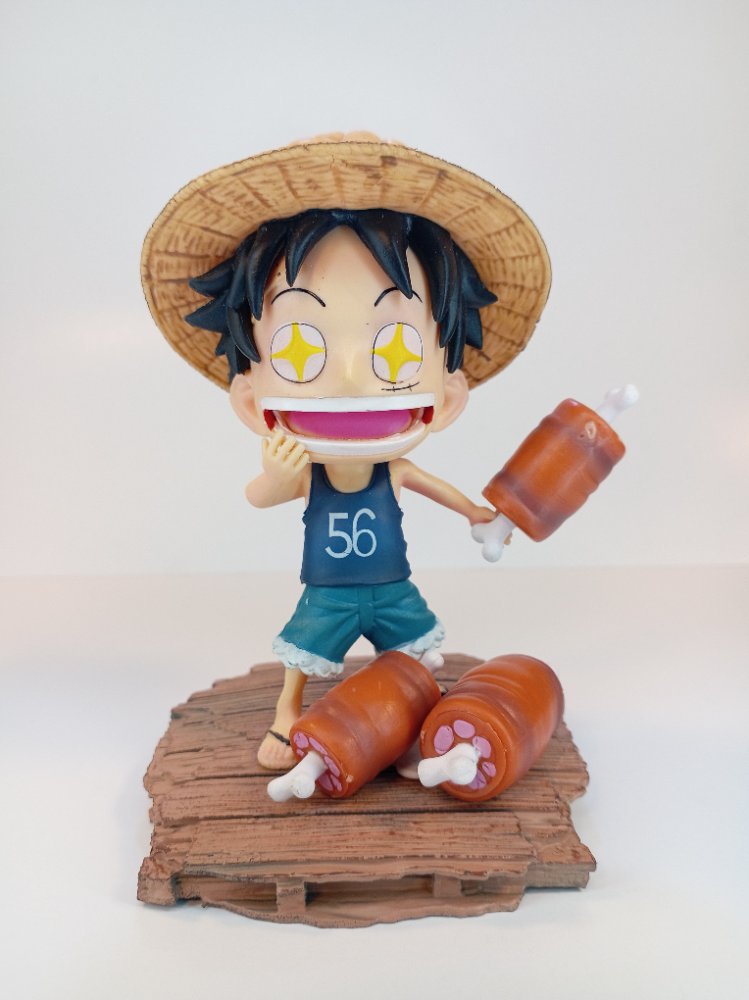 LUFFY POLLO CHIBI