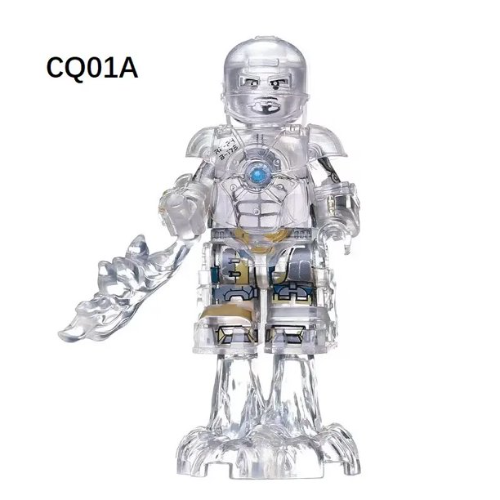 LEGO IRON MAN TRANSPARENTE