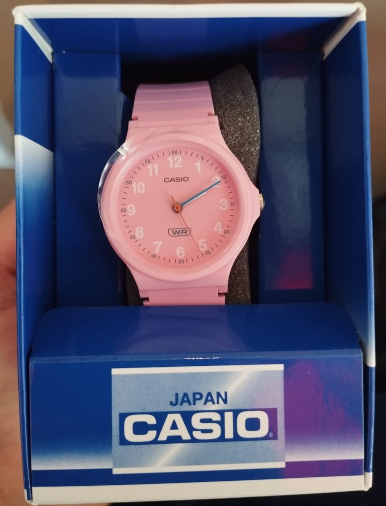 RELOJ CASIO NIÑA ROSADO