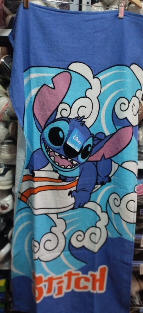 TOALLA STITCH AZUL