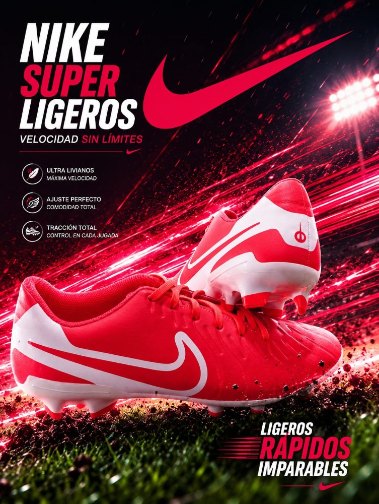 NIKE LEGEND 10  CLUB ROJO