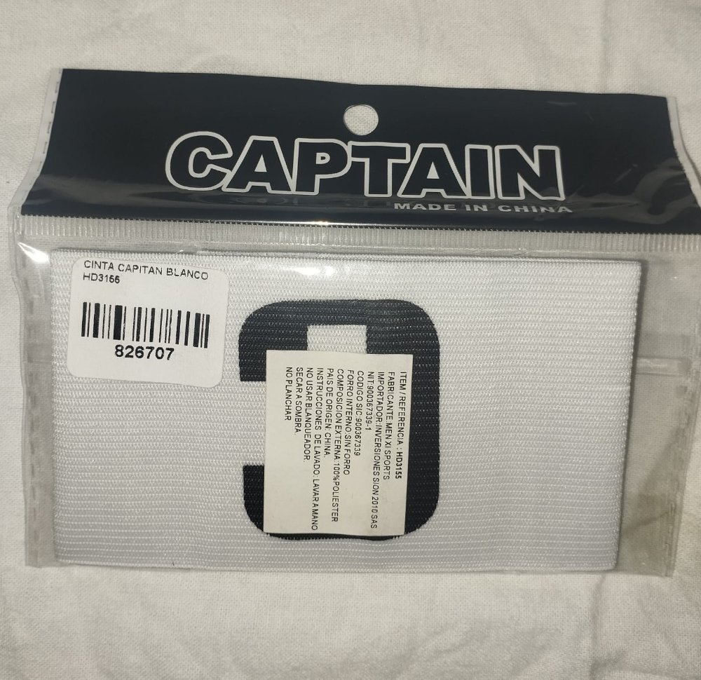CINTA CAPITAN BLANCA