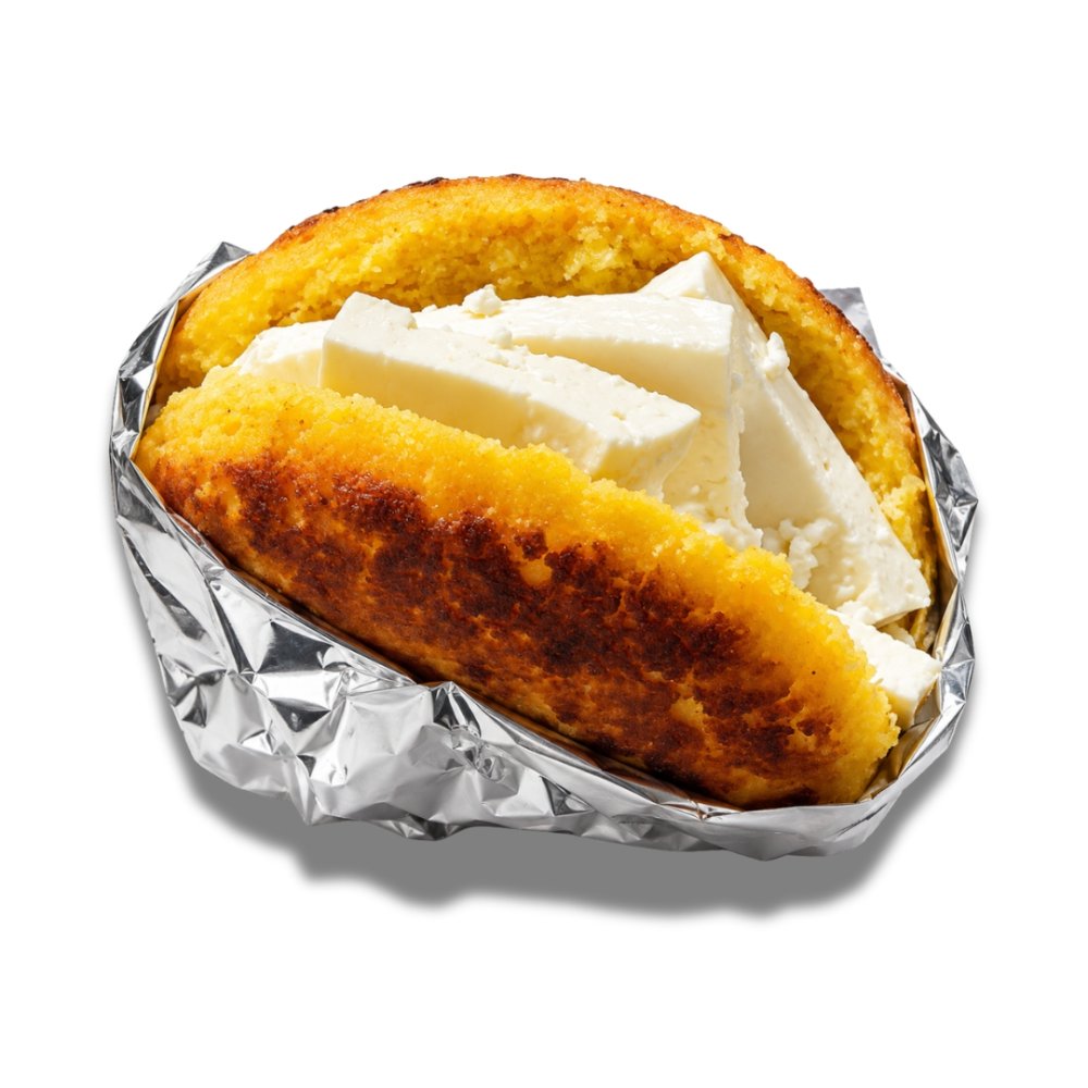 Arepa de choclo con queso