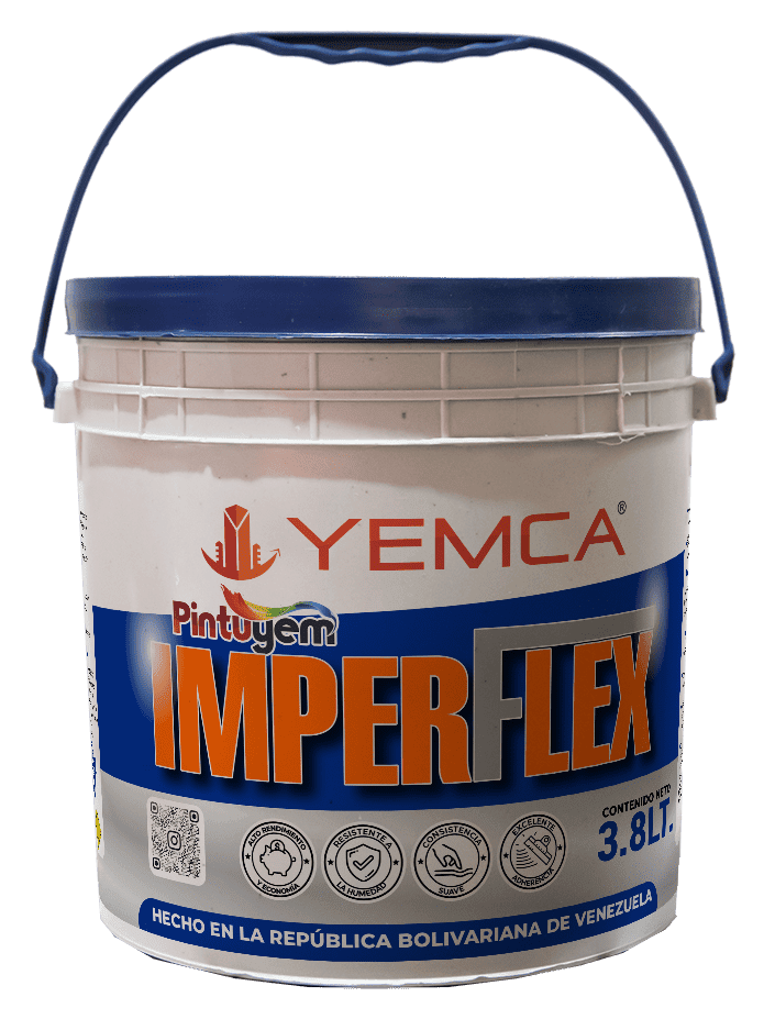 PINTURA IMPERFLEX BLANCO GALON YEMCA