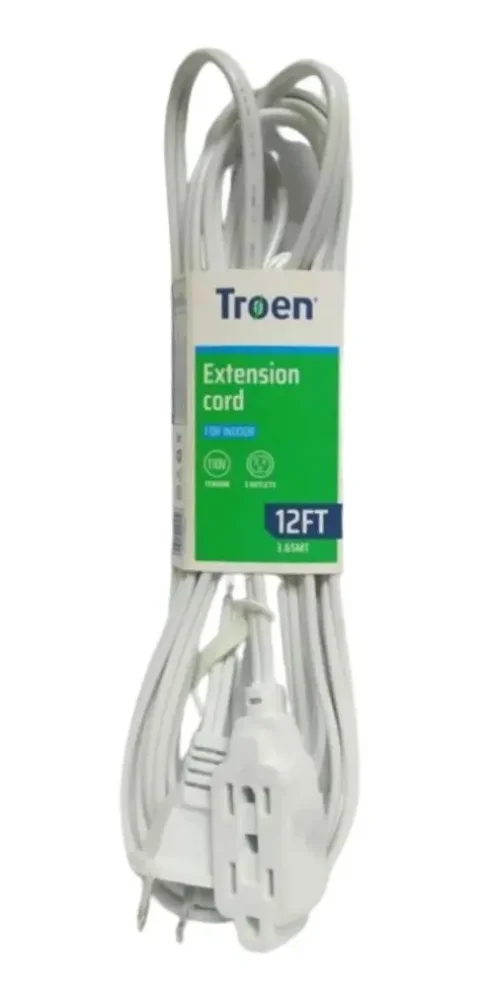 EXTENSION ELECT. DOMESTICA 3.65 M BLANCA TROEN 5-192