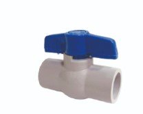 LLAVE D/PASO BOLA LISA 1/2 PVC GRIEVN 4-368