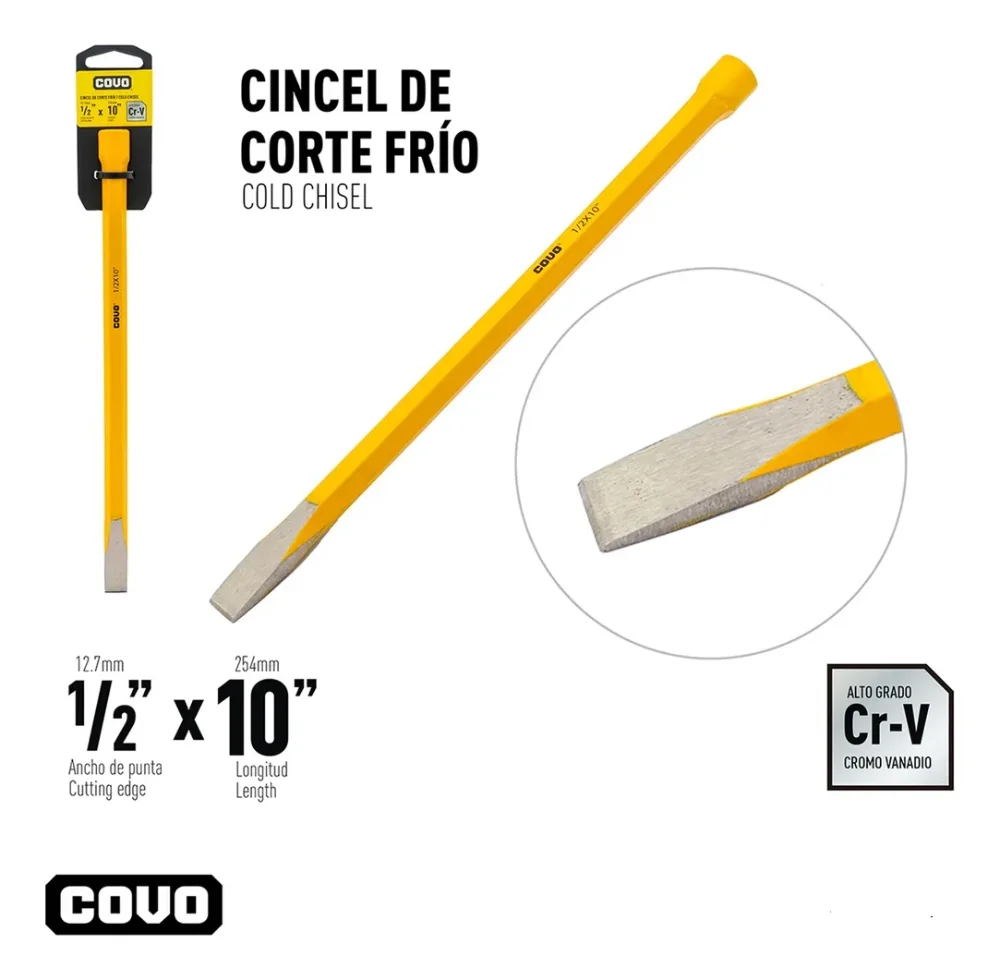 CINCEL 1/2 X 10" COVO 4-189