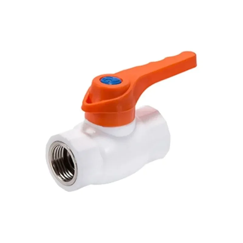 LLAVE D/PASO BOLA ROSCADA 1/2 PVC Y C/ BRONCE GDESEO
