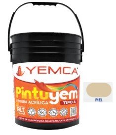 PINTURA TIPO A PIEL CUÑETE YEMCA