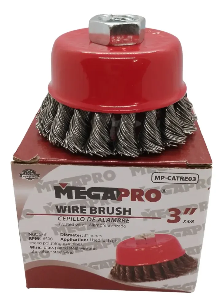 CEPILLO COPA TORCHADA 3" MEGAPRO