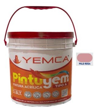 PINTURA TIPO A PALO ROSA GALON YEMCA